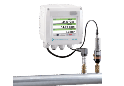 Tıbbi basınçlı havanın izlenmesi için DS 400 çiğlenme noktası seti.