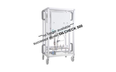 ISO 8573 uyarınca OILCHECK artık yağ ölçümü - mobil çözüm